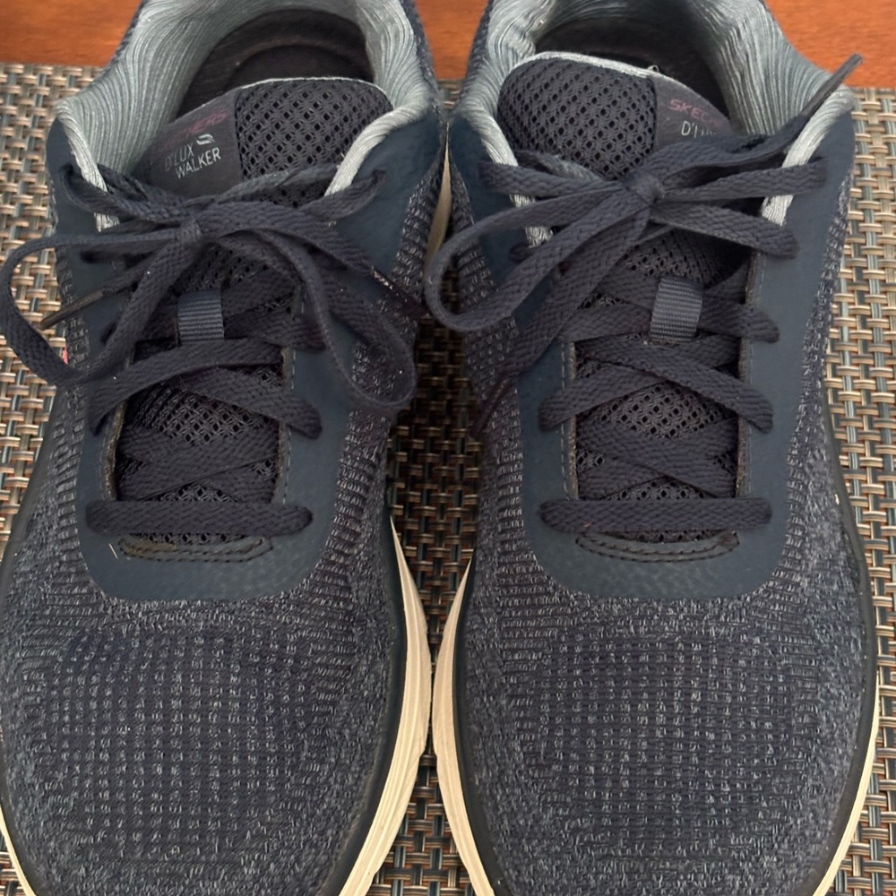 Skechers Navy D'LUX Walker Sneakers